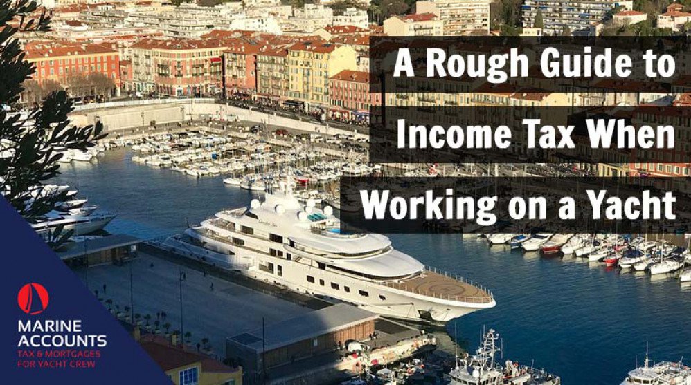 working on a yacht tax
